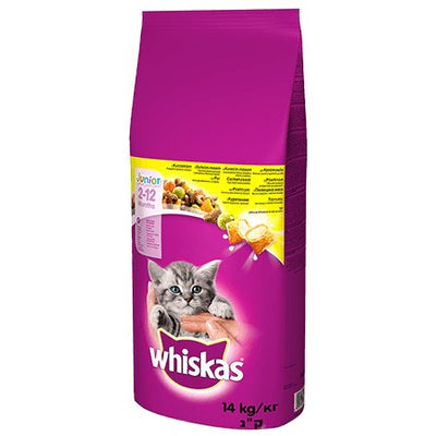 Whiskas Pienso Junior With Pollo (14KG) — image 1