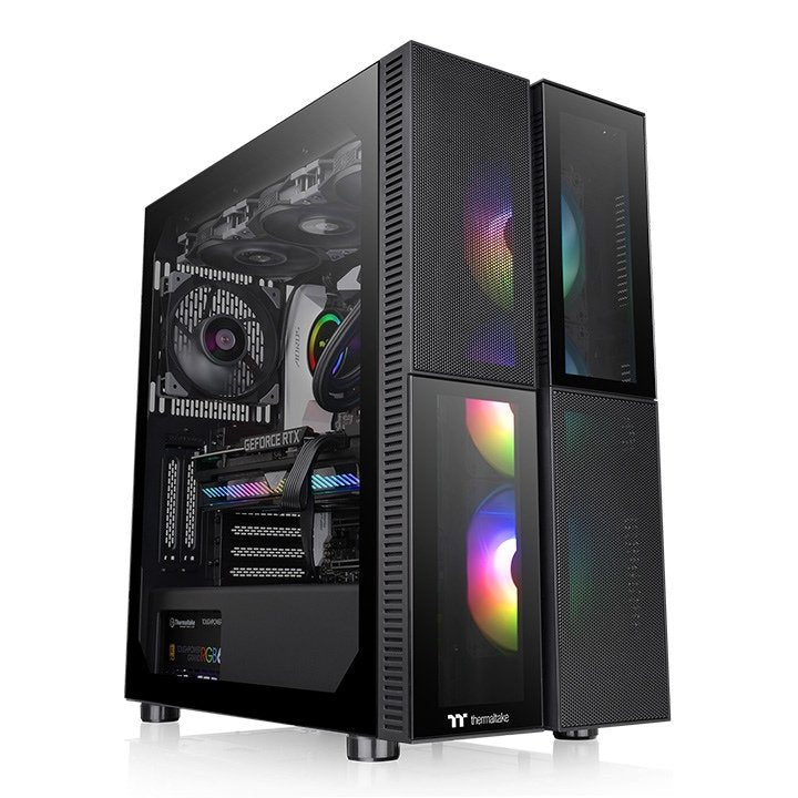 Thermaltake PC Case Versa T26 Tg Argb, Tower-gehäuse CA-1W1-00M1WN-01