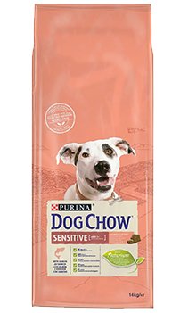 Purina Dog Chow Sensitive Adult 14KG Salmon, Perros