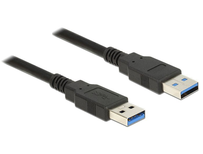 Delock 85061 USB Cable 1,5M 3.2 Gen 1 (3.1 Gen 1) USB a Black