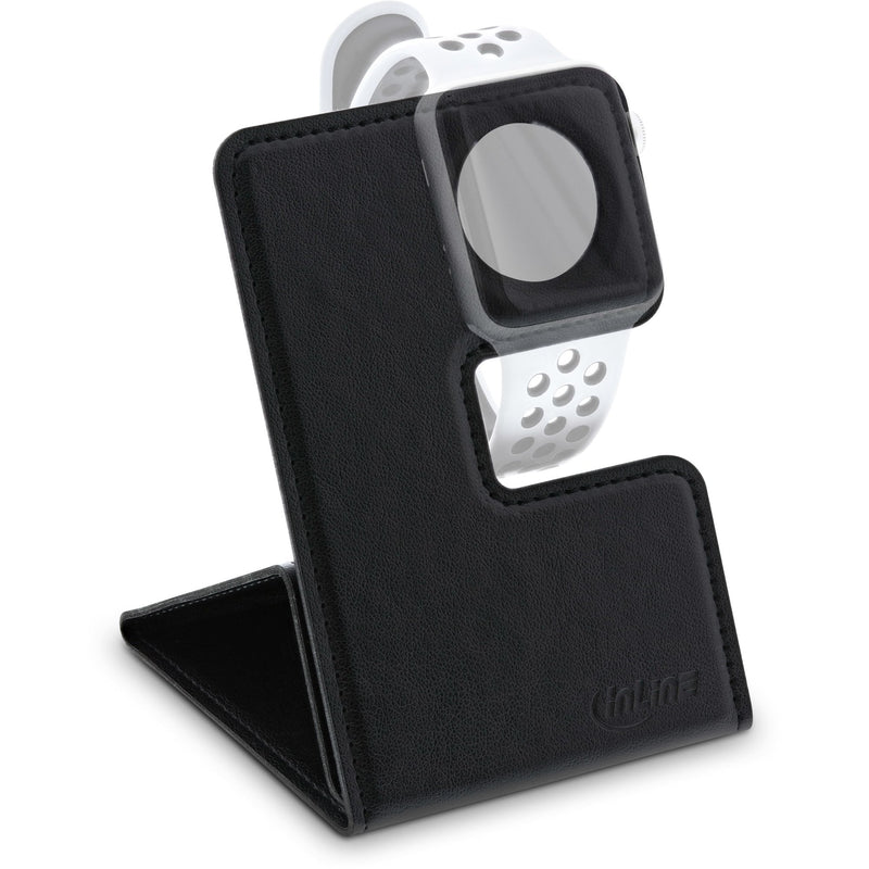 Inline Stand Apple Watch Black Foldable