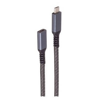 Shiverpeaks USB-C Verlängerungscable 3.2 Pd Textil 1,5M — image 1