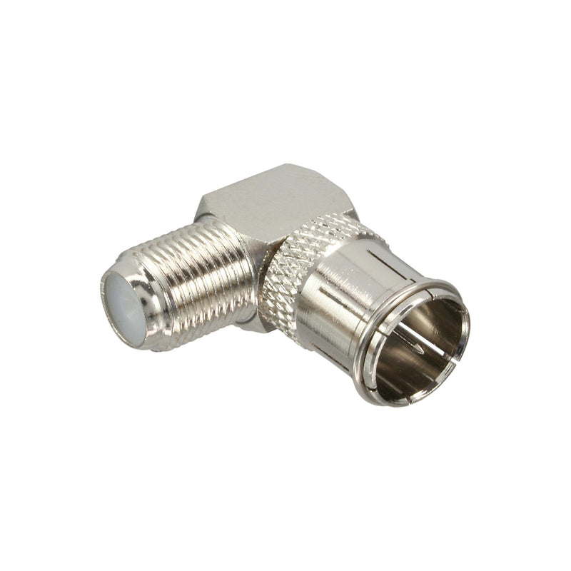 Inline Adapter F-quick Male Sat a F Female Sat Ángulo