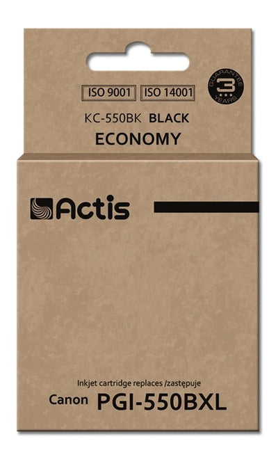 Actis Ink KC-550BK (reemplazo Canon PGI-550BK - Standard - 23ML - Black — image 1