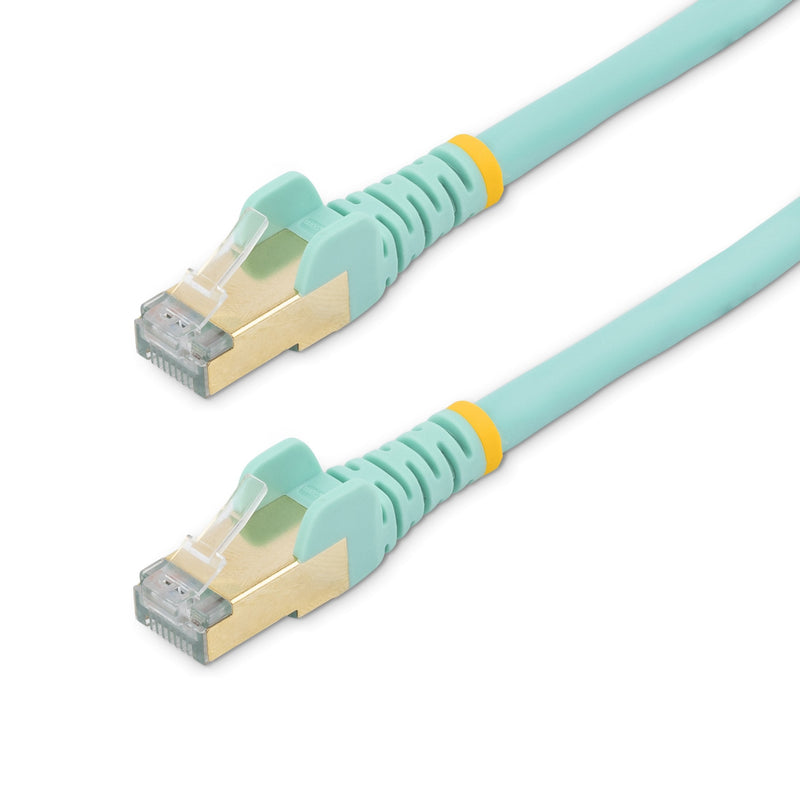 Cable 2M Network Ethernet RJ45 STP Cabl CAT.6A Snagless Aguamarina