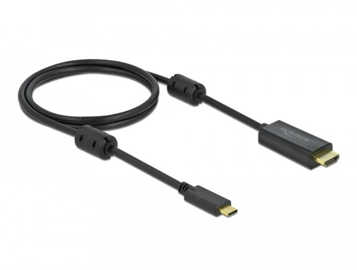Delock USB Cable Type-c - HDMI Activo (dp Alt Mode) 4K 60 HZ 1M