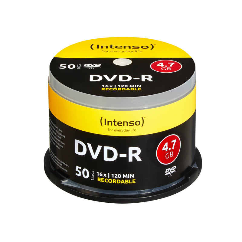 Intenso 4101155 Dvd-r Intenso Cake Box 50 4.7GB 16X