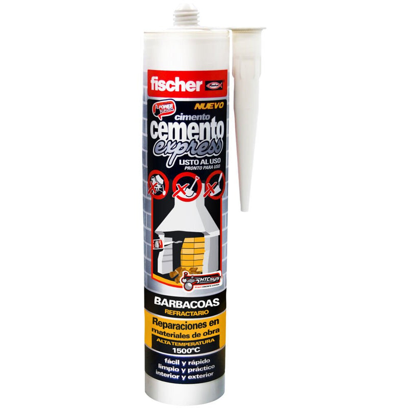 Fischer Cemento Express Grey Barbacoas 300ML 514853