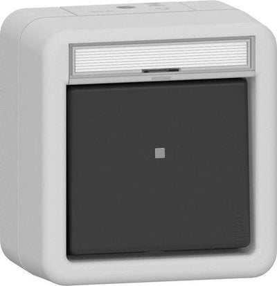 Gira 315630 Pulsador Tilting Wechsler Bsf Wg Ap Grey — image 1