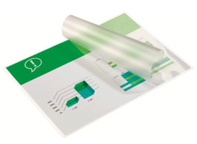 Ibico Matte A3 250 Micras Carteras Plastificar - Surface Matte - Plastifica Paper Fotos, Cards Visita - Transp