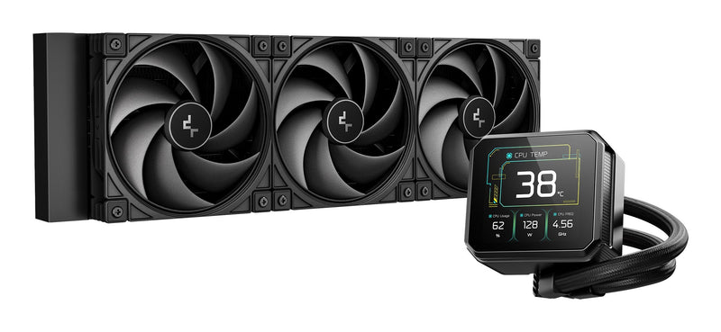 Deepcool Refrigerador Liquido CPU Spartacus 360 (3X360MM) Black R-SPT360-BKDSM