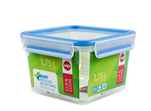 Emsa Container Almacenamiento Alimentos Clip & Close 1,75 Litros 508537