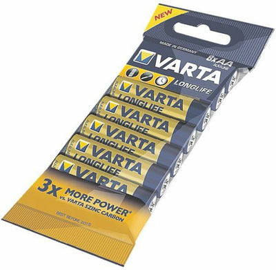 Varta Batteries Alcalinas LR3 Aaa Longlife 8 Pcs. — image 1