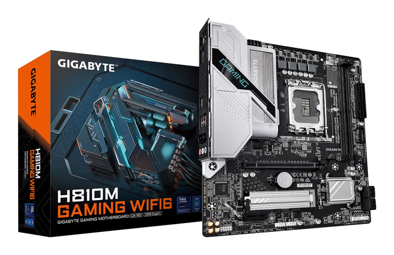 Gigabyte Motherboard H810M Gaming WIFI6 H810,S1851,MATX, DDR5