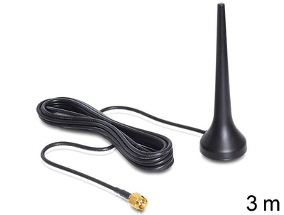 Delock Gsm Quadband Antenna Sma 2 dBi Omnidirectional — image 1