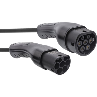 Inline® Ev Car Charging Cable 22KW TYPE2, 3-PHASE, 7.5M — image 1