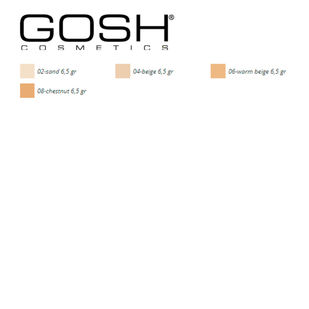 Gosh Copenhagen Compact Powders All In One Gosh Copenhagen (6,5 G) 6,5 G