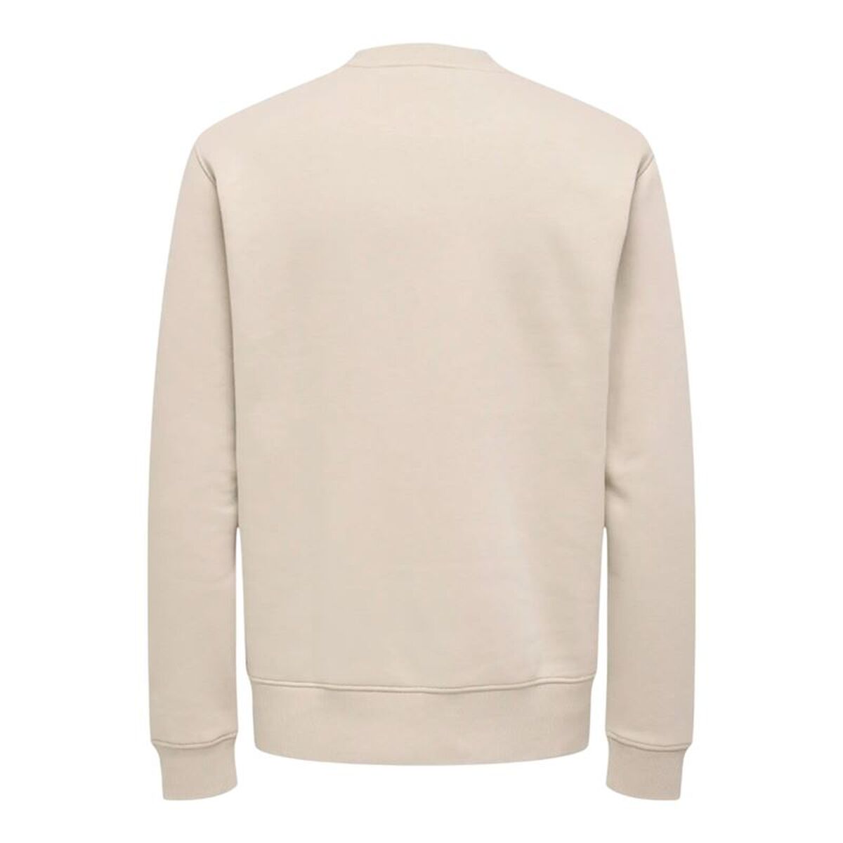 Men’s Sweatshirt without Hood Only & Sons Onsdawson Reg Crew Vd White