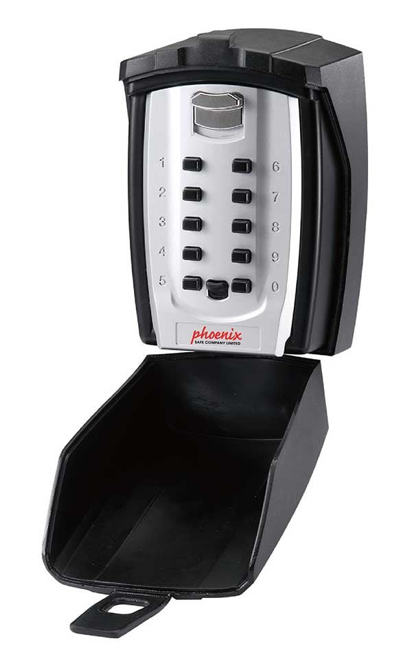 Phoenix Safe Box Co. KS0003C Portallaves And Organiser Metal Black Silver