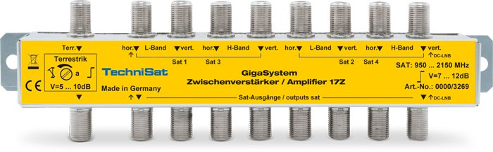 Technisat Repetidor 17Z Silver 0000/3269