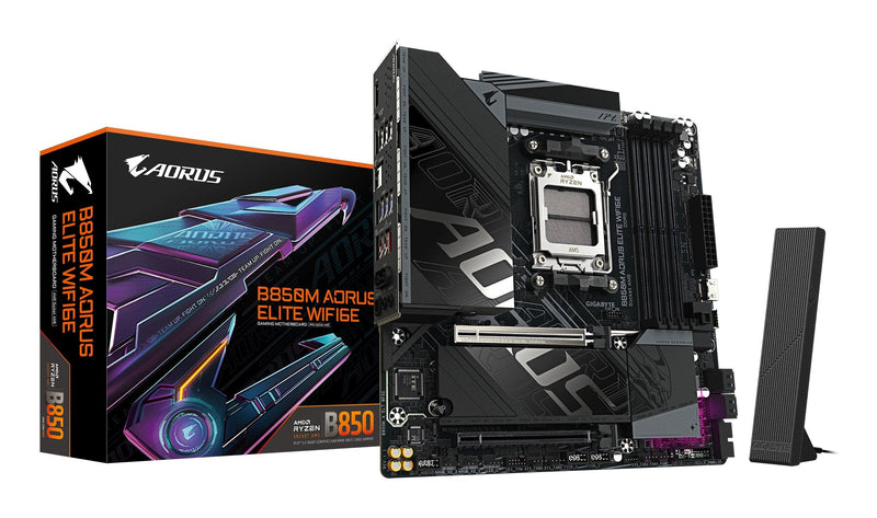 Gigabyte Motherboard B850M a Elt WF6E Black B850M a Elt WF6E