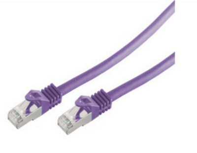 S-conn BS75511-0.5V Network Cable Violet 0,5M CAT.7 S/FTP (s-STP) — image 1