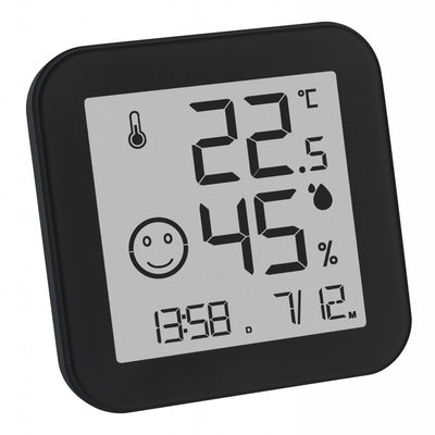 Tfa-dostmann 30.5054.01 Thermometer Ambiental Estación Meteorológica Electrónica Indoor Black White — image 1