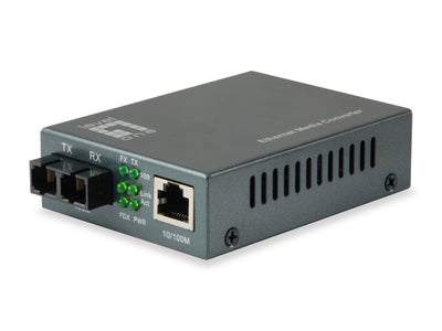 Convertidor Levelone FVT-1106 RJ45 Sc Sm 120KM — image 1