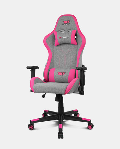 Drift Chair Gaming DR90 Pro Grey - Pink — image 1