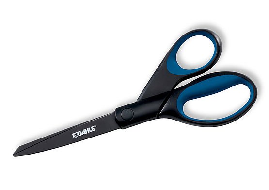 Dahle 54308 Office Titanium Scissors Steel Tempered 20CM - Recubiertas Titanio - Revestimiento Non-stick - Man
