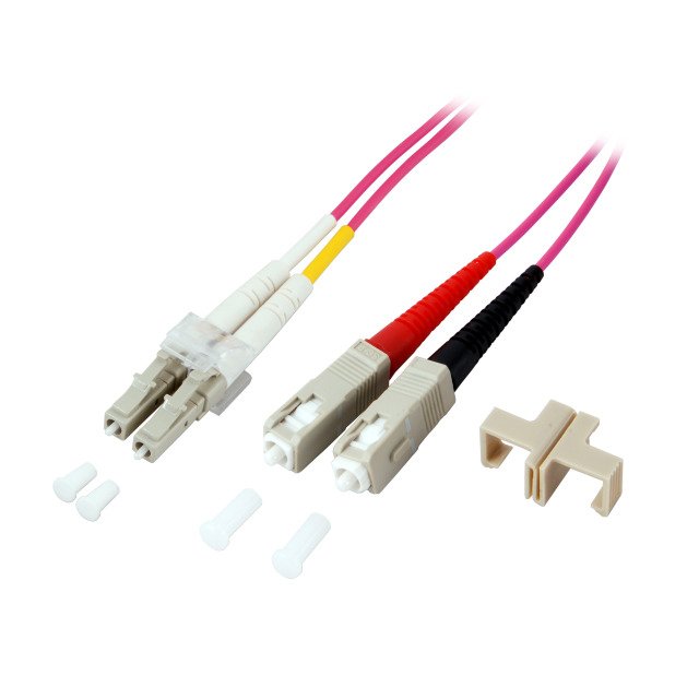 Efb Duplex Network Cable Lc-sc OM4 7,5M Lszh 2MM Erikaviolett