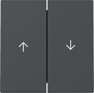 Gira 329428 Tecla Tilting 2F Pfeil System 55 Antracita