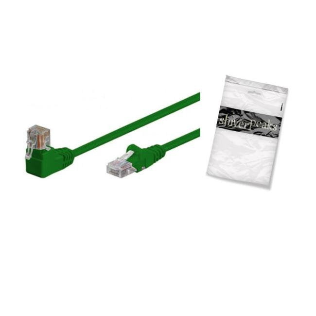 Shiverpeaks Network Cable CAT.6 S/FTP Pimf Winkel-recto Green 5M