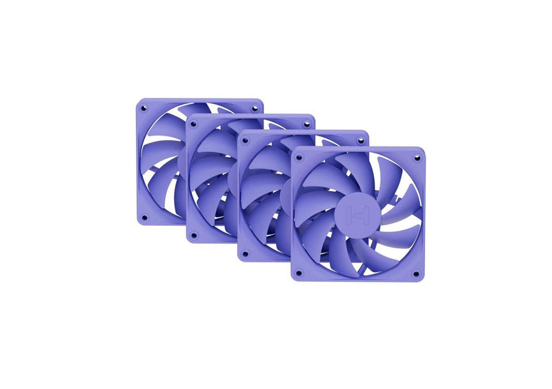 Hyte FA12, Fan Box Violet Paquete 4, 120MM FAN-Hyte-FA12-TM-4