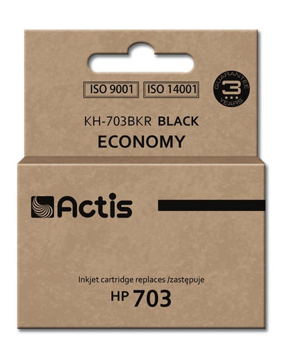 Actis Ink KH-703BKR (reemplazo HP 703 CD887AE - Standard - 15ML - Black — image 1