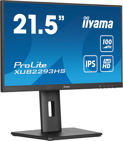 Iiyama Monitor 21.5' XUB2293HS-B6 LED Black Matte — image 1