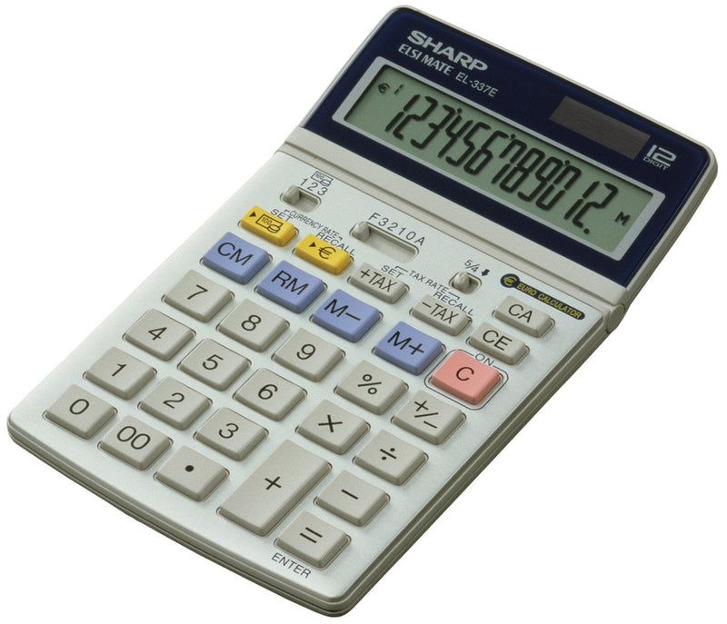 Sharp Calculator Desk EL337C 12 Dígitos And Screen Mobile Phone