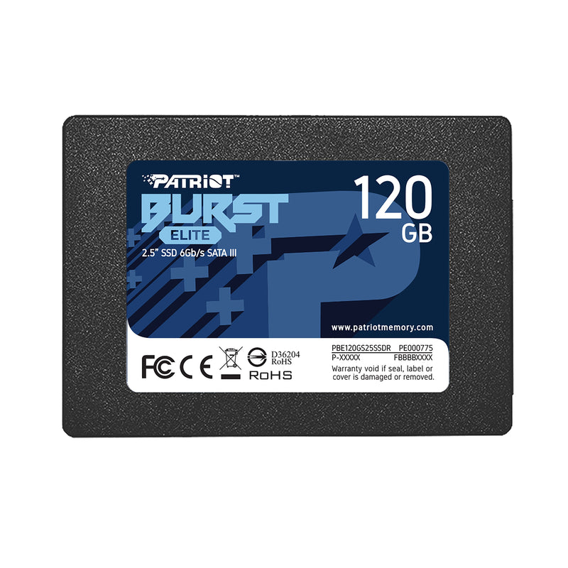 Patriot Drive SSD Burst Elite 2,5 120GB SATA3 450/320, 40K /40K, 50TBW