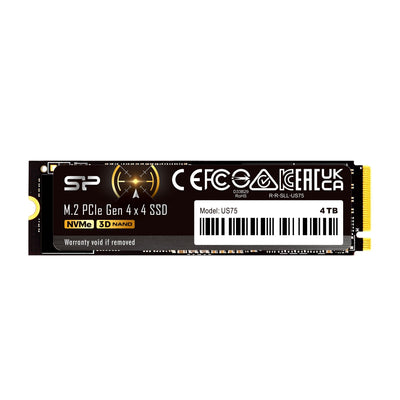 Silicone Power SSD US75 2TB M.2 PCIE NVMe GEN4X4 NVMe 1.4 7000 6500MB S — image 1