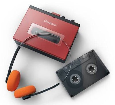 Energy Sistem Portable Cassette Player Reproductor Cintas Cassette - Bluetooth - Headphones Retro Incluidos - — image 1