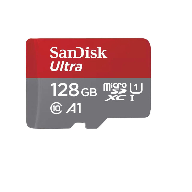 SanDisk Ultra Memory Card Flash Adapter Microsdxc a SD Included 128GB A1 / Uhs-i U1 / CLASS10 Microsdxc Uhs-i