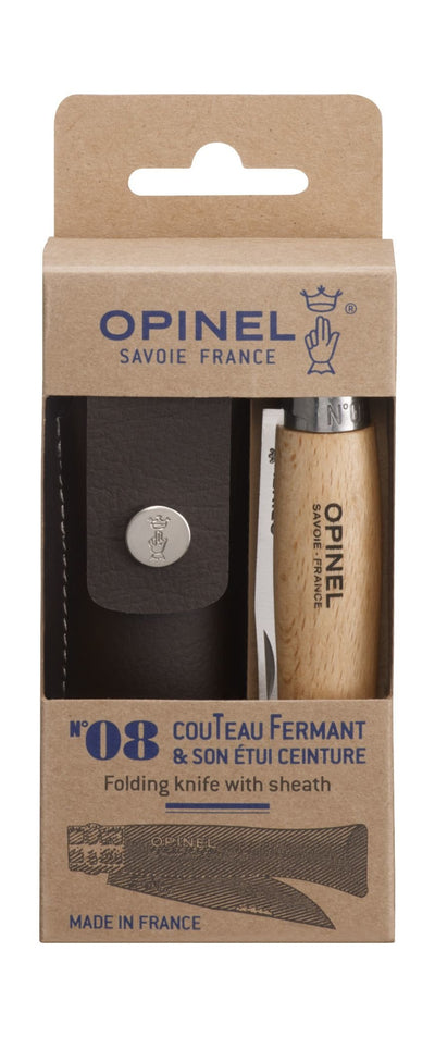Opinel Knife Bolsillo No. 08 Incl. Etui With Edelstahlklinge — image 1
