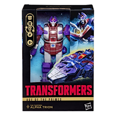 Hasbro Figure Transformers Age Of The Primes Deluxe Class Alpha Trion 17.5CM — image 1