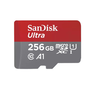 SanDisk Ultra Memory Card Flash Adapter Microsdxc a SD Included 256GB A1 / Uhs Class 1 / CLASS10 Microsdxc Uhs — image 1