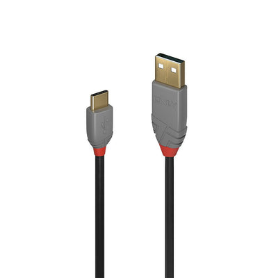 Lindy Cable USB 2.0 Type a/C Anthra Line M/M 0.5M — image 1