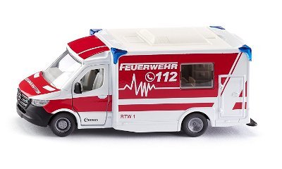 Siku Ambulancia Super Mercedes-benz Sprinter Miesen Type-c, Model Vehículo Red/White 4006874021154 — image 1