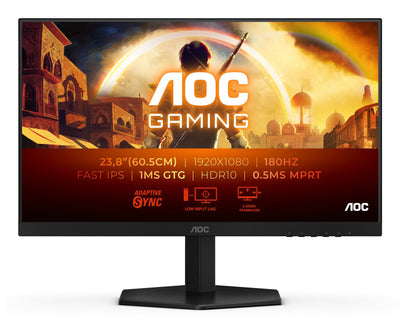 AOC Monitor 23.8 24G42E Fast IPS Full HD 0.5MS 180HZ — image 1