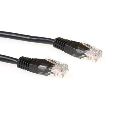 Black 20 Meter U UTP CAT.6 Patch Cable With RJ45 Connectors — image 1