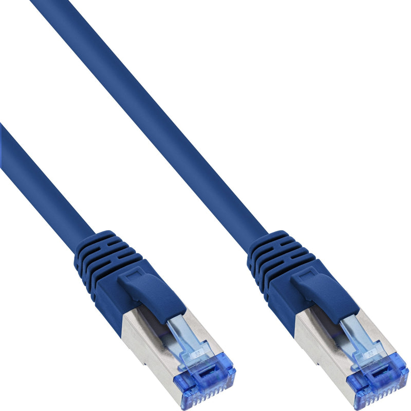 Inline Network Cable S/FTP Pimf CAT.6A Libre Halógenos 500MHZ Blue 3M