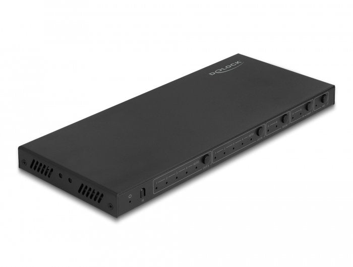 Delock HDMI Matrix Switch 4 X HDMI In a 2 X HDMI Out 4K 60 HZ